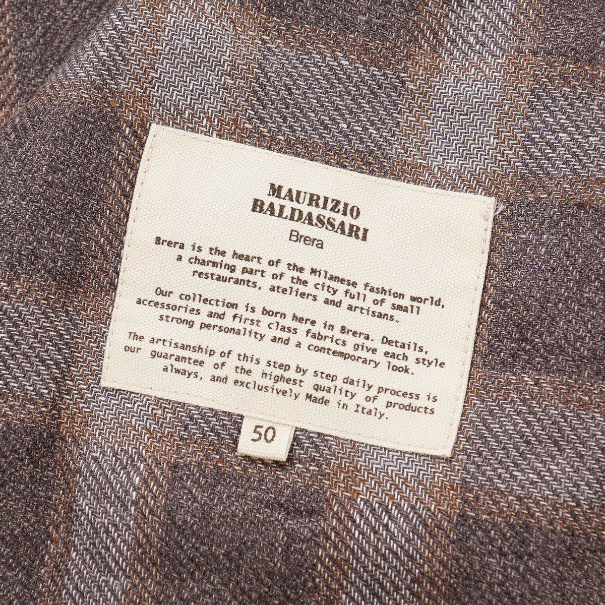 Maurizio Baldassari Linen-Blend Overshirt