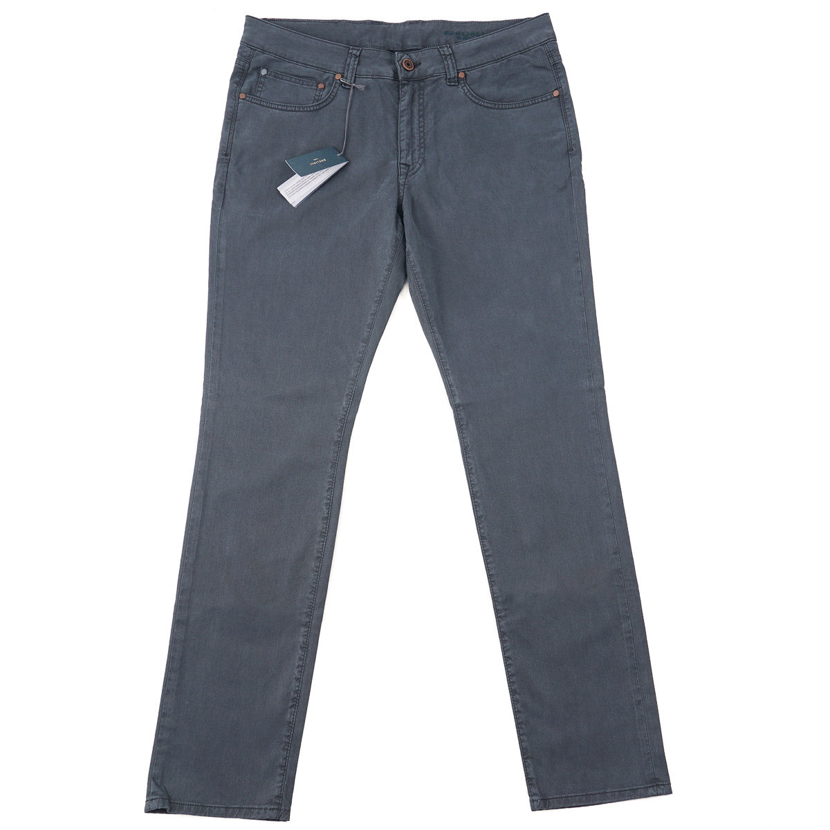 Boglioli Garment-Dyed Cotton-Silk Jeans