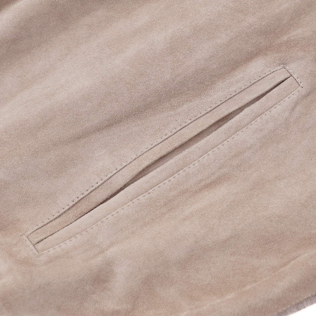 Maurizio Baldassari Merino and Suede Cardigan