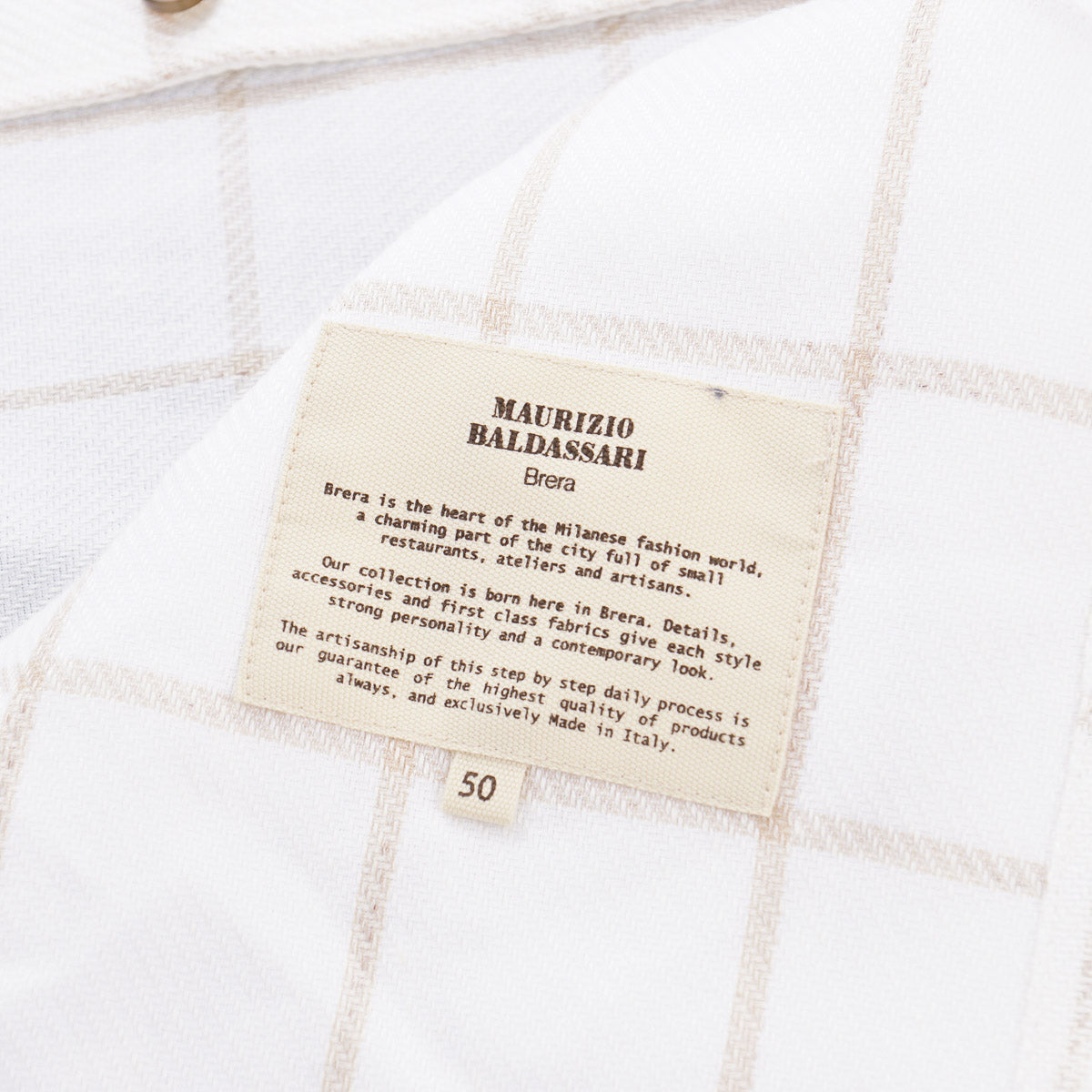 Maurizio Baldassari Linen-Cotton Overshirt - Top Shelf Apparel