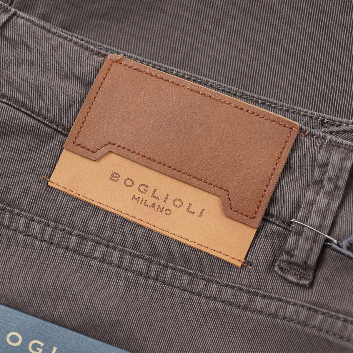 Boglioli Garment-Dyed Cotton-Silk Jeans