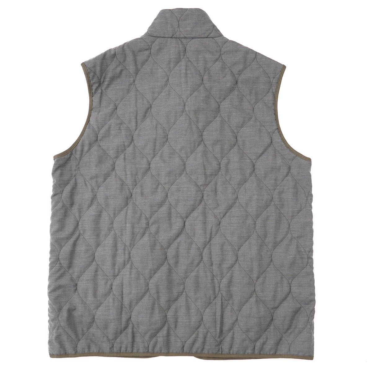 Boglioli Quilted Wool-Blend Vest