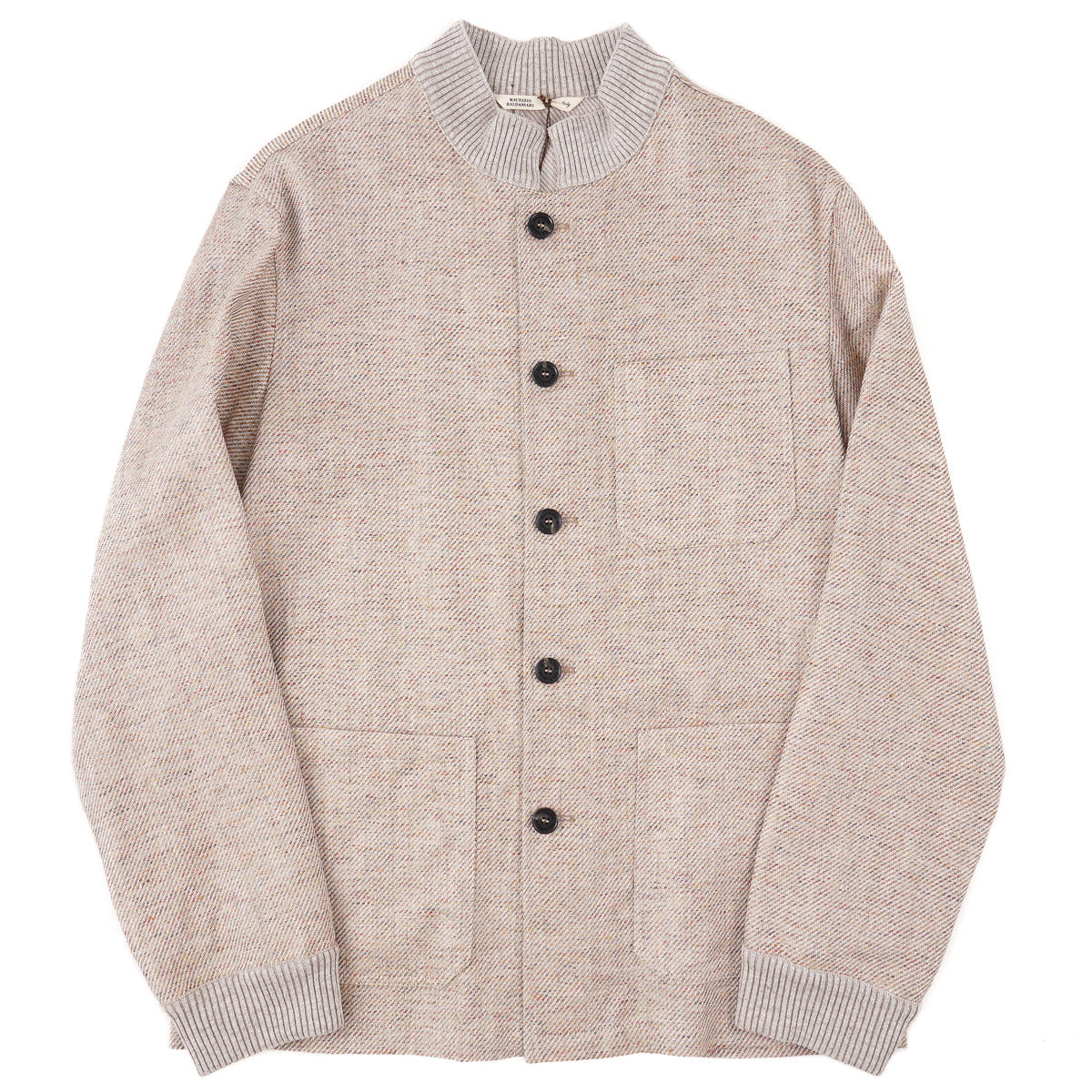 Maurizio Baldassari Linen-Cotton Chore Jacket