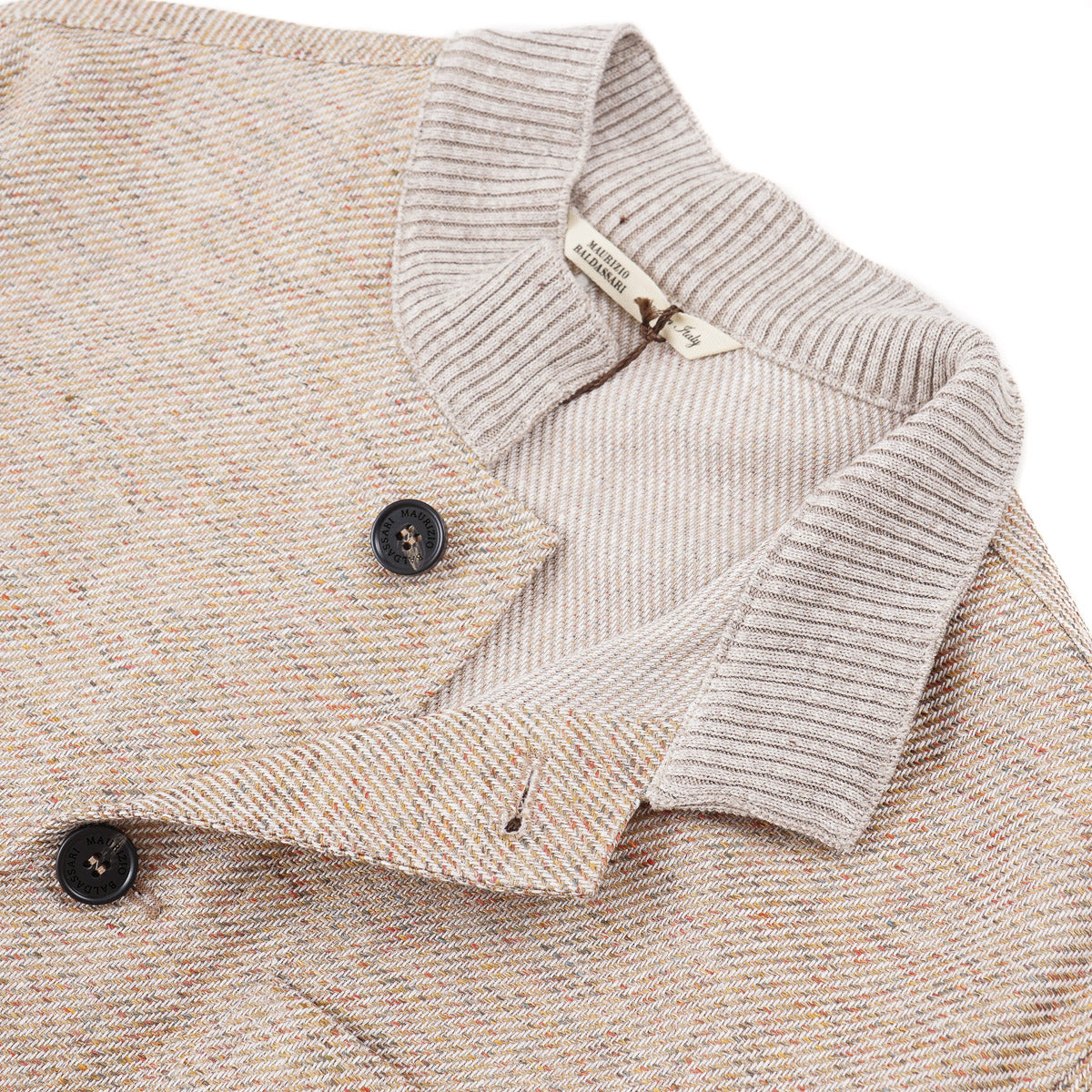 Maurizio Baldassari Linen-Cotton Chore Jacket