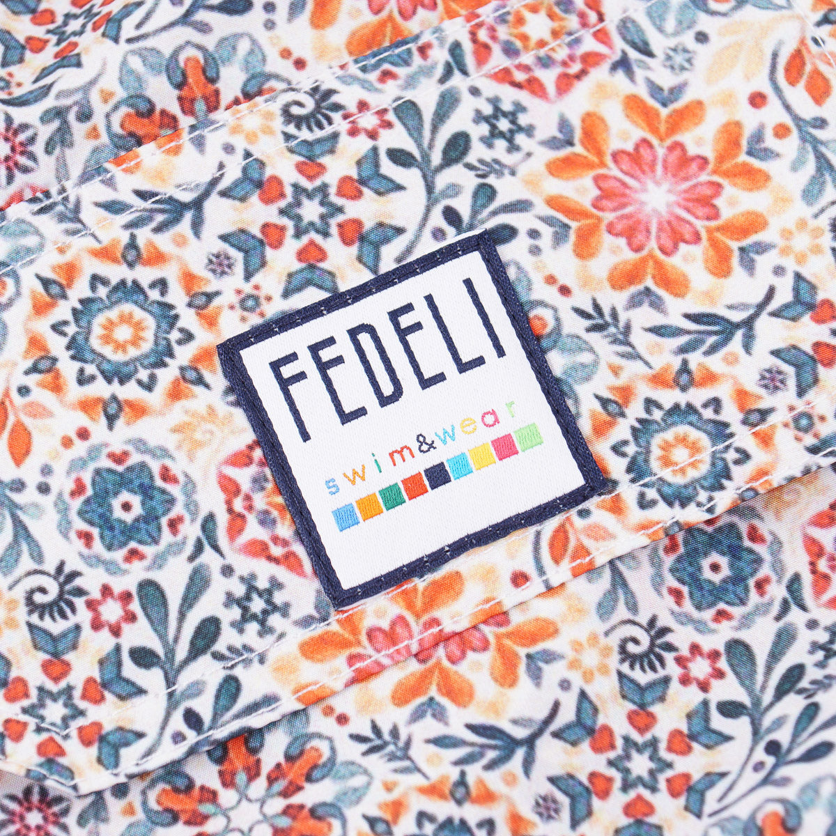 Fedeli 'Madeira' Printed Swim Trunks - Top Shelf Apparel