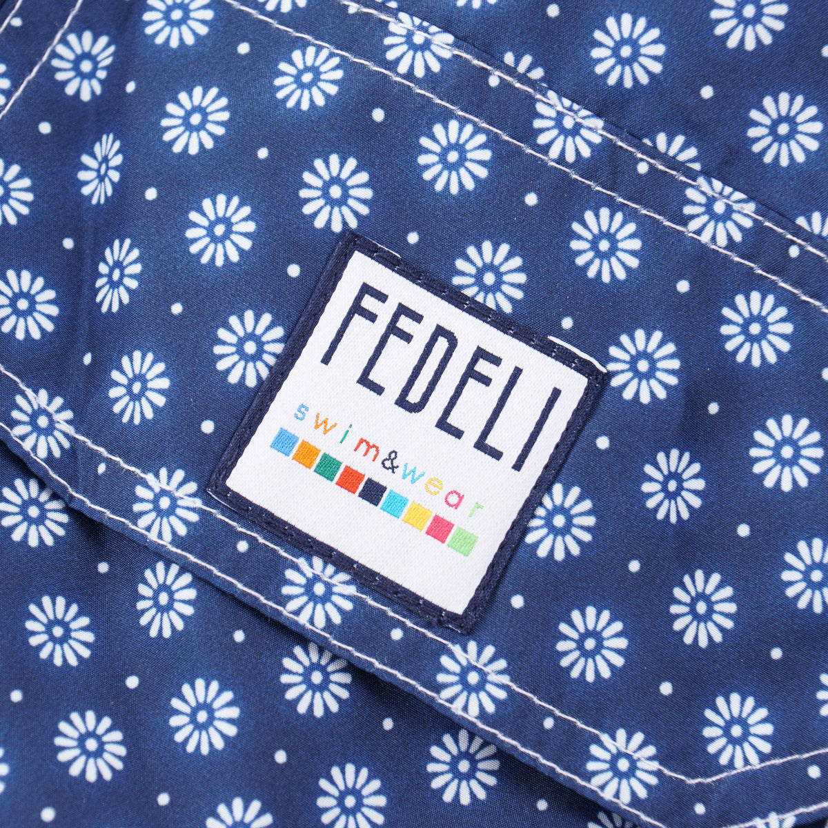 Fedeli 'Madeira' Printed Swim Trunks - Top Shelf Apparel