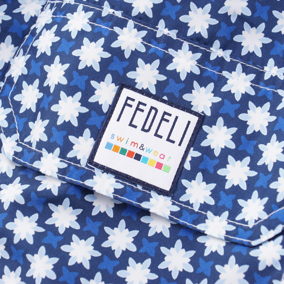 Fedeli 'Madeira' Printed Swim Trunks - Top Shelf Apparel