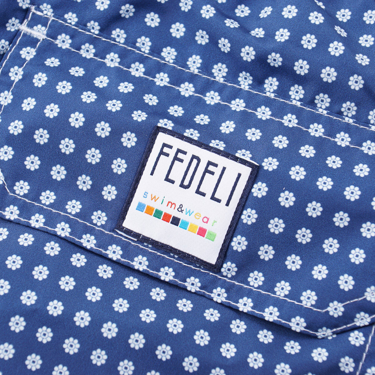 Fedeli 'Madeira' Printed Swim Trunks - Top Shelf Apparel