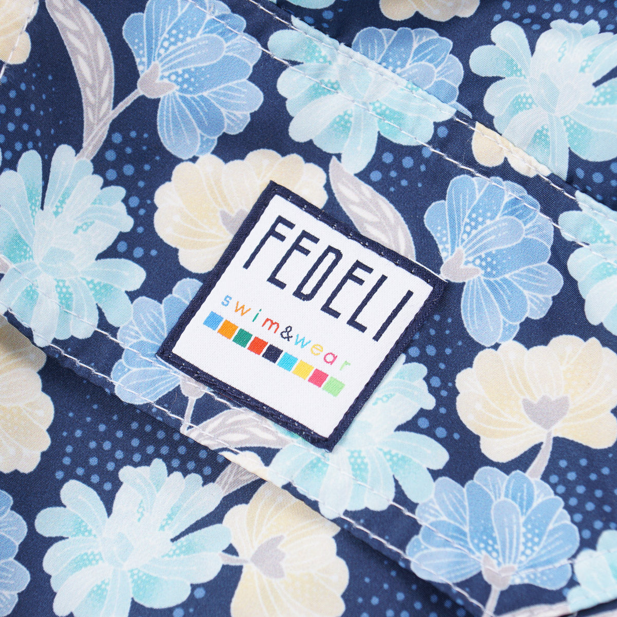 Fedeli 'Positano' Printed Swim Trunks - Top Shelf Apparel