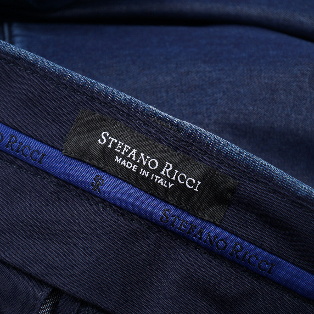 Stefano Ricci Chambray Denim Chino Pants