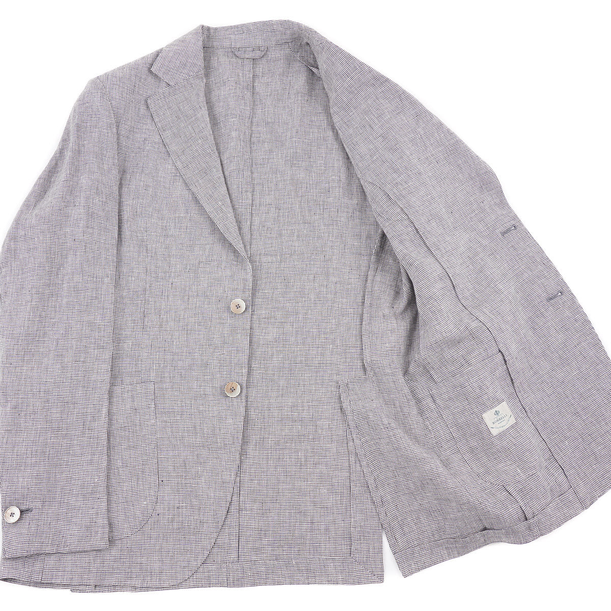 Luigi Borrelli Unlined Linen Suit - Top Shelf Apparel