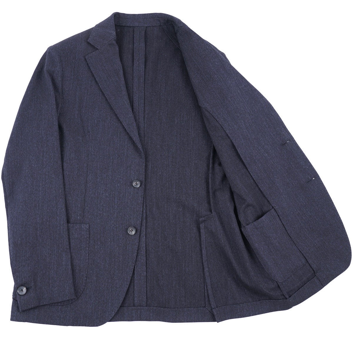 Luigi Borrelli Unlined Denim Cotton Suit - Top Shelf Apparel