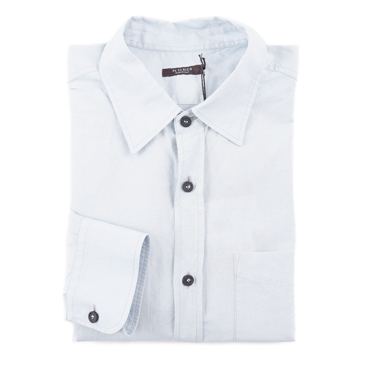 Peserico Washed Cotton and Linen Shirt - Top Shelf Apparel