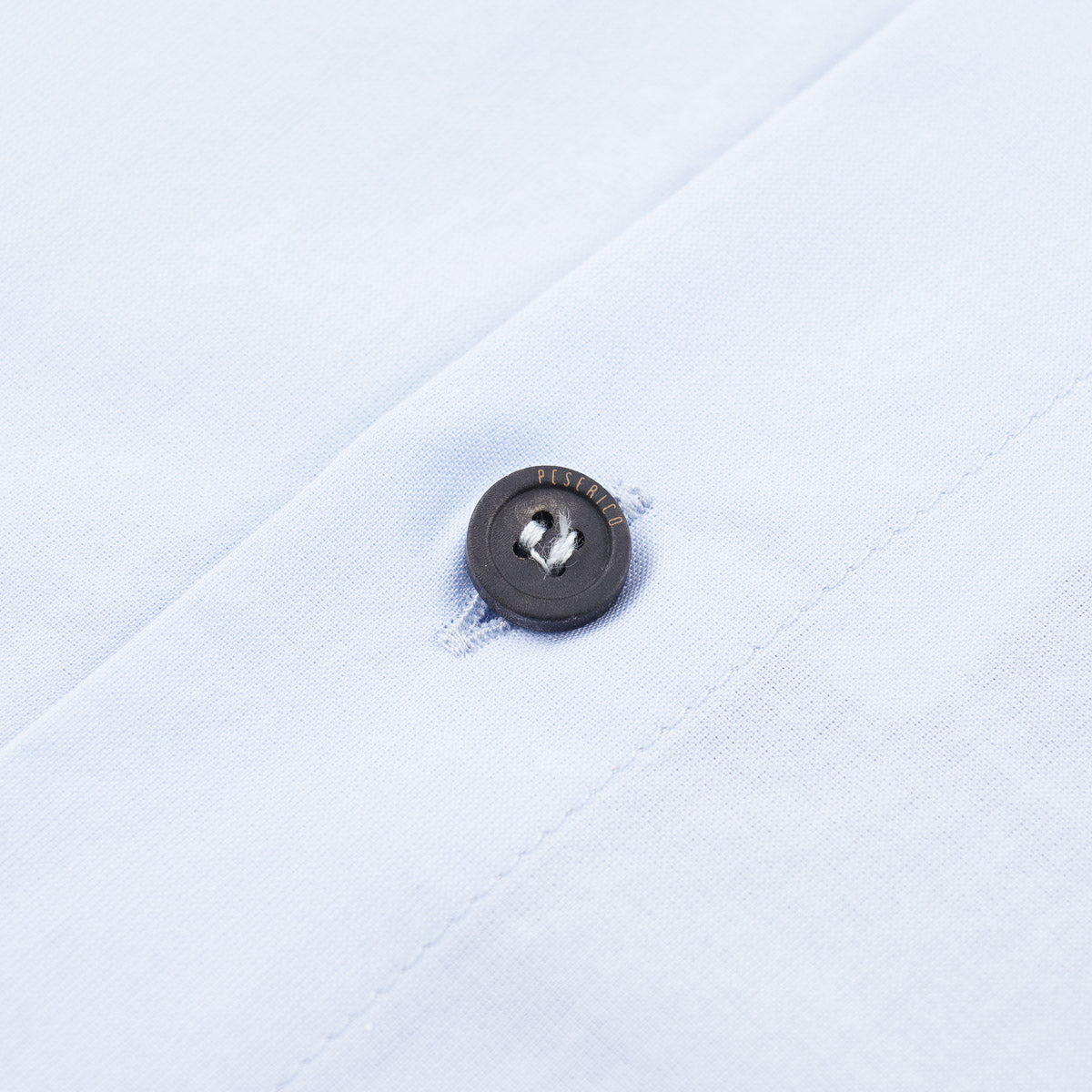 Peserico Blue Cotton Dress Shirt - Top Shelf Apparel