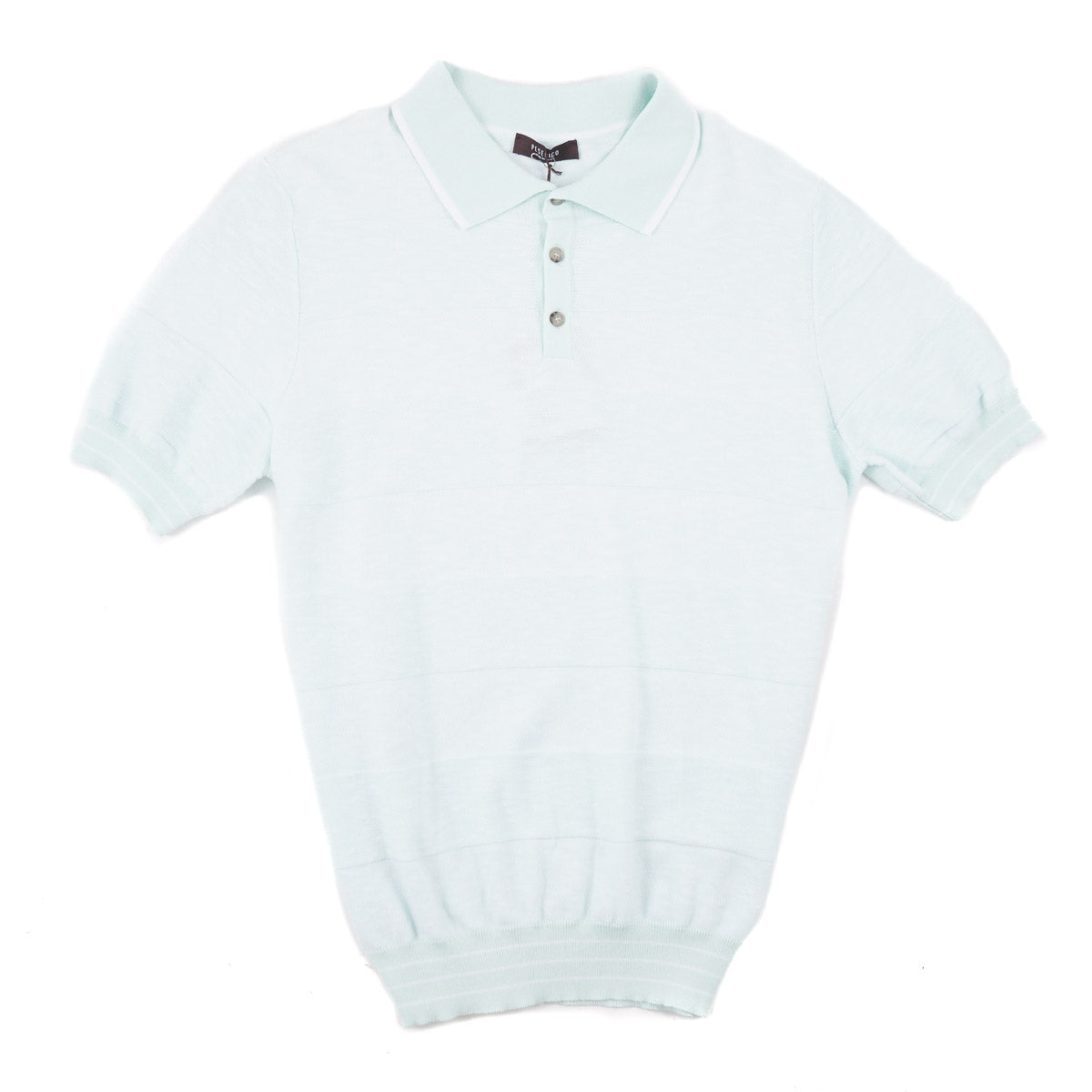 Peserico Block Stripe Knit Cotton Polo - Top Shelf Apparel