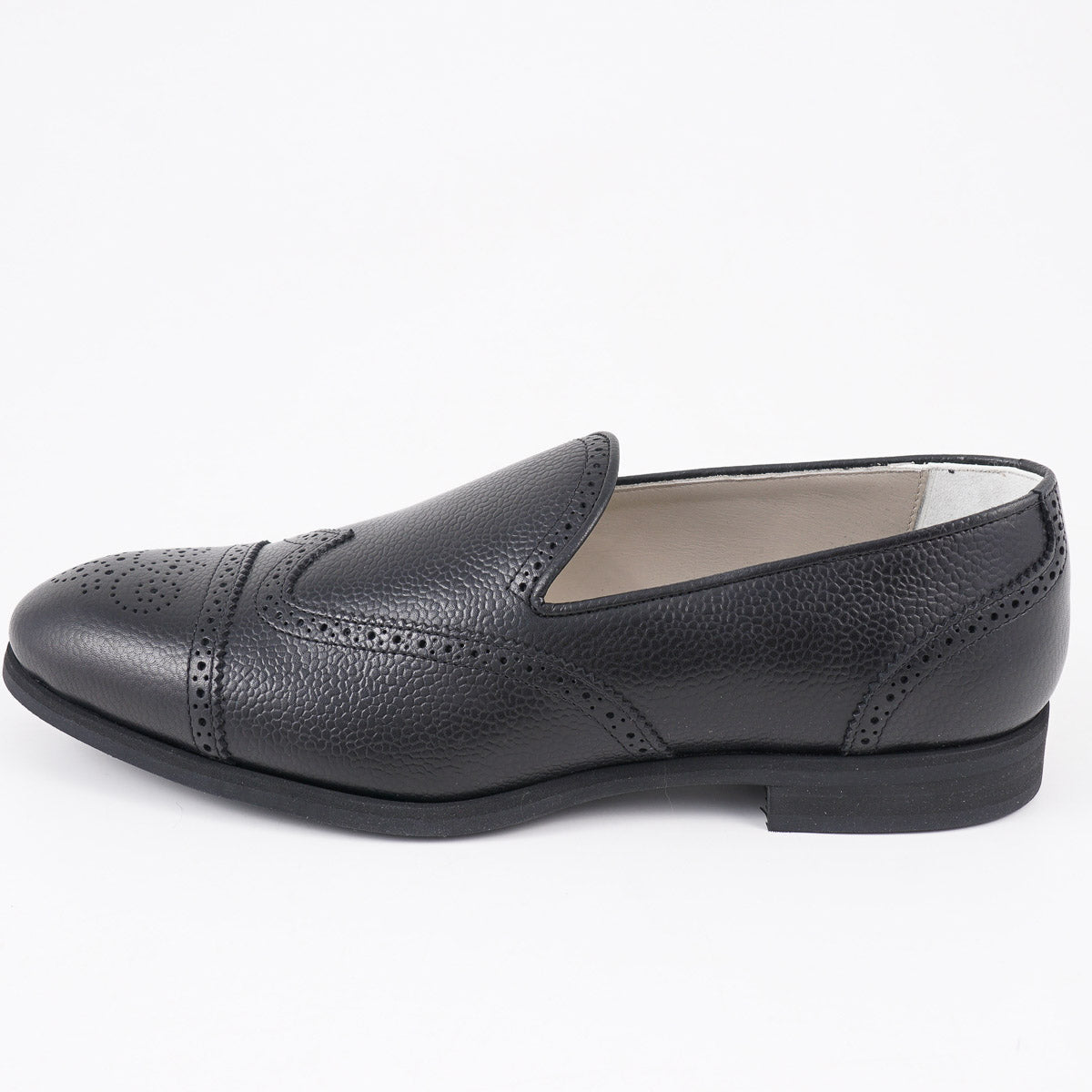 Kiton Soft Pebbled Leather Loafer - Top Shelf Apparel