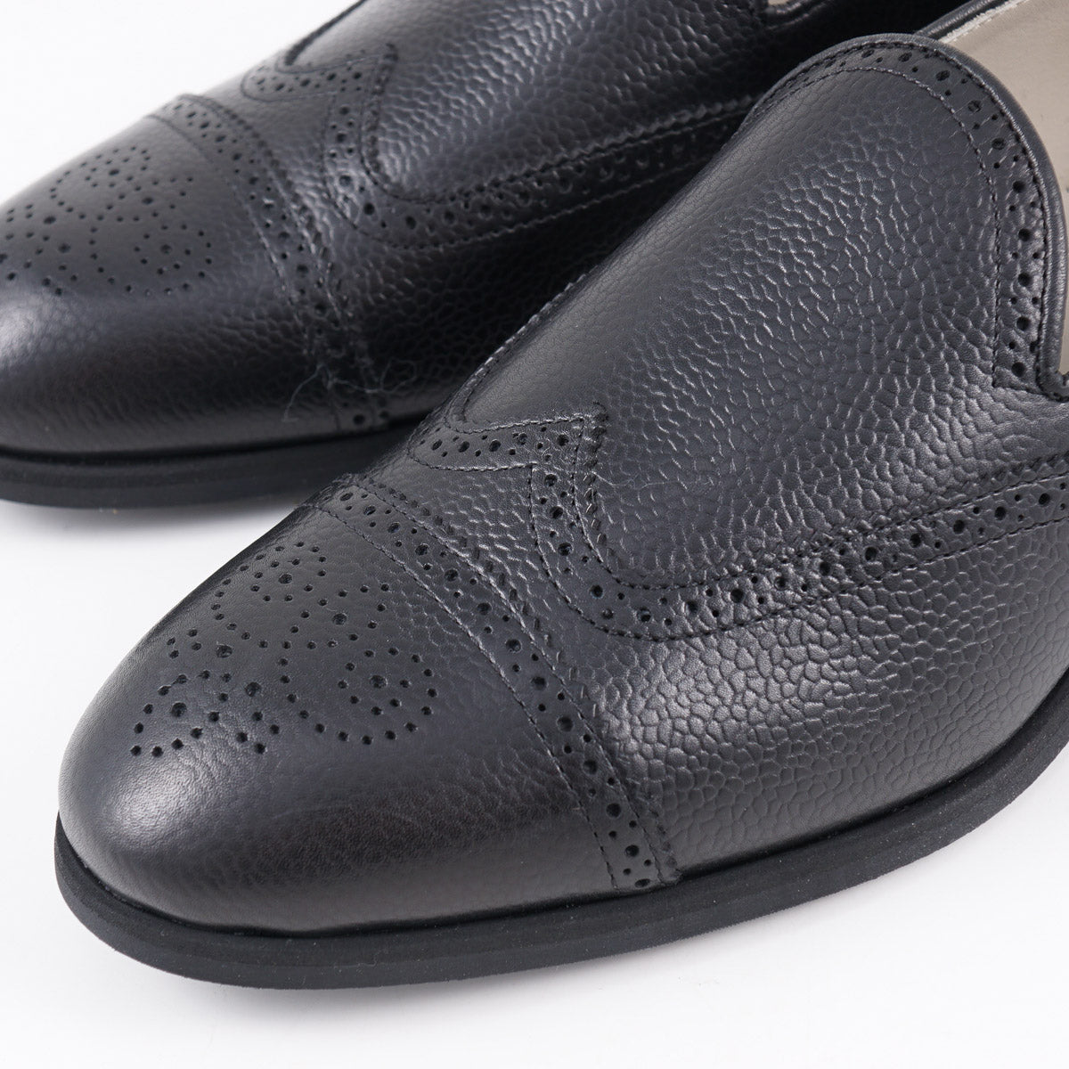 Kiton Soft Pebbled Leather Loafer - Top Shelf Apparel