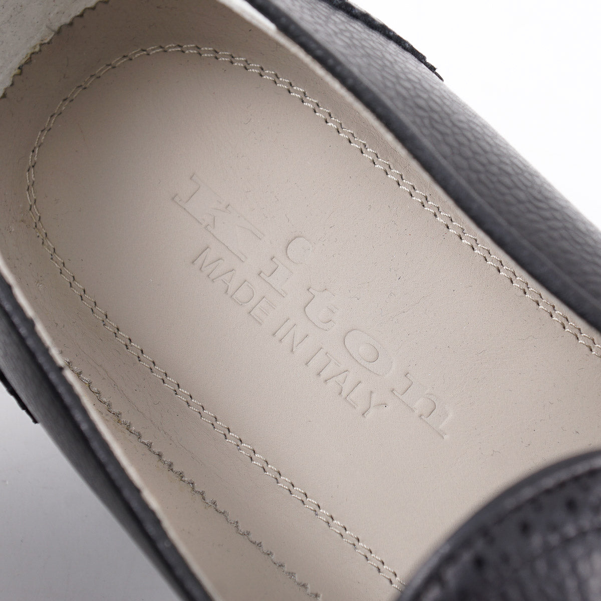 Kiton Soft Pebbled Leather Loafer - Top Shelf Apparel