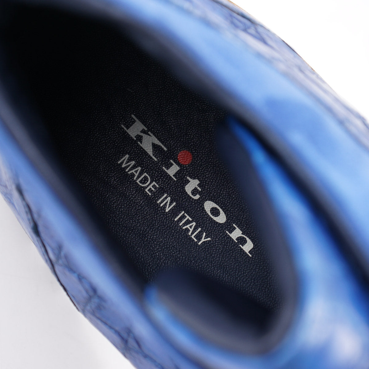 Kiton Blue Crocodile Hiking Boots - Top Shelf Apparel
