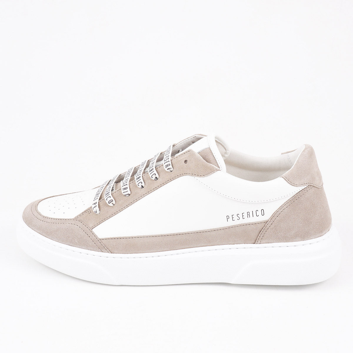Peserico Leather and Suede Sneakers - Top Shelf Apparel