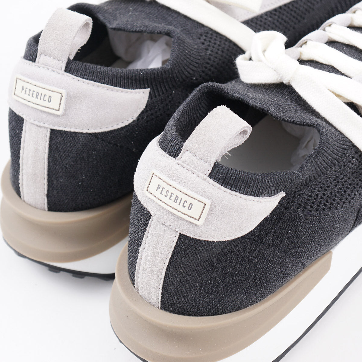 Peserico Knit Mesh Runners with Suede Trim - Top Shelf Apparel
