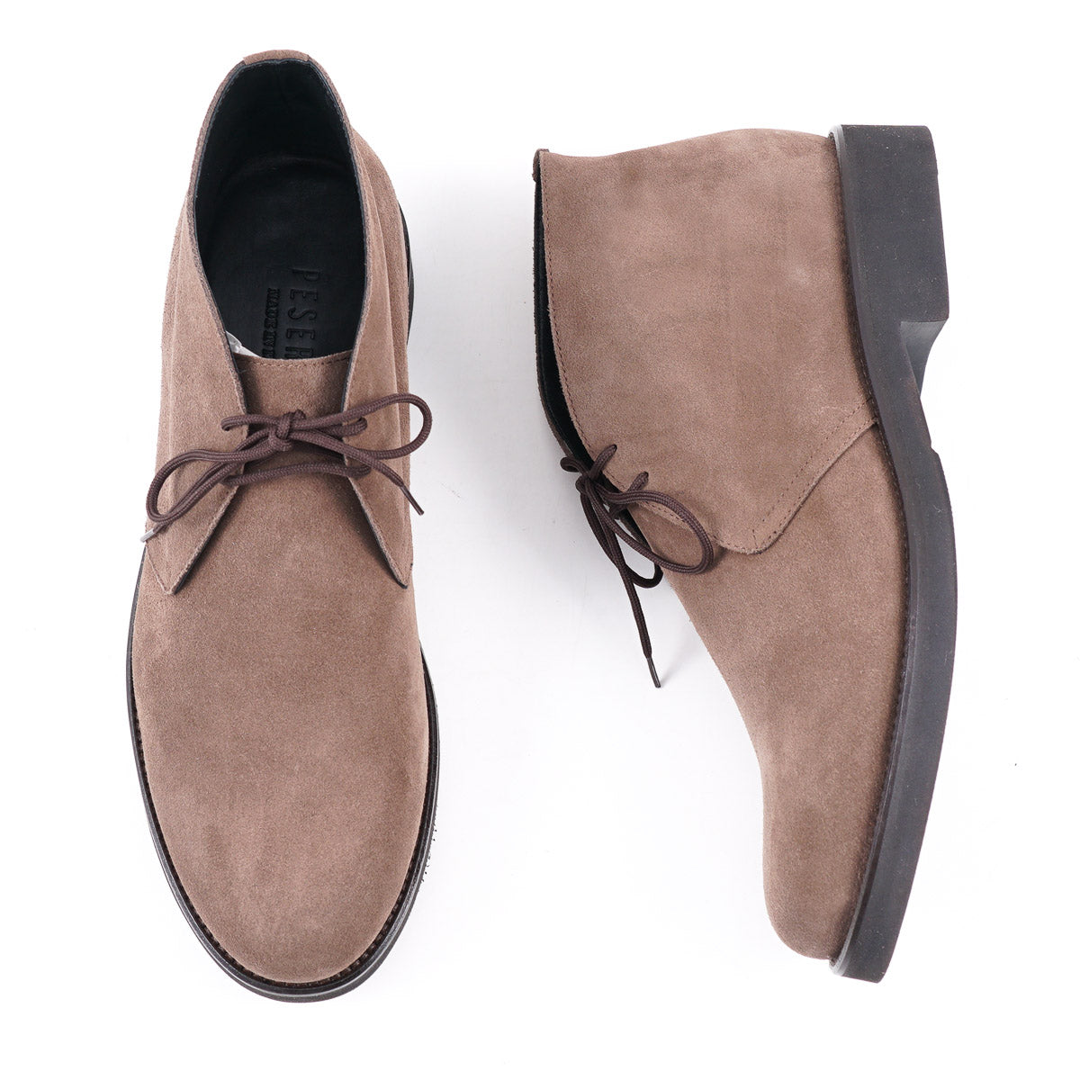 Peserico Suede Boots with Lightweight Sole - Top Shelf Apparel