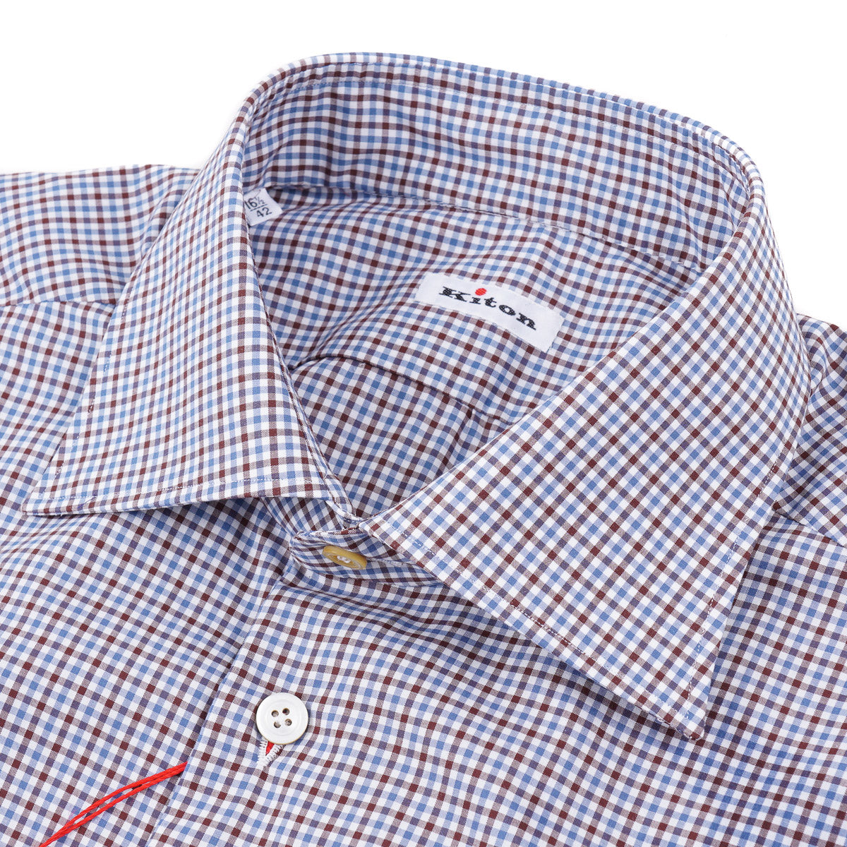 Kiton Slim-Fit Cotton Dress Shirt - Top Shelf Apparel