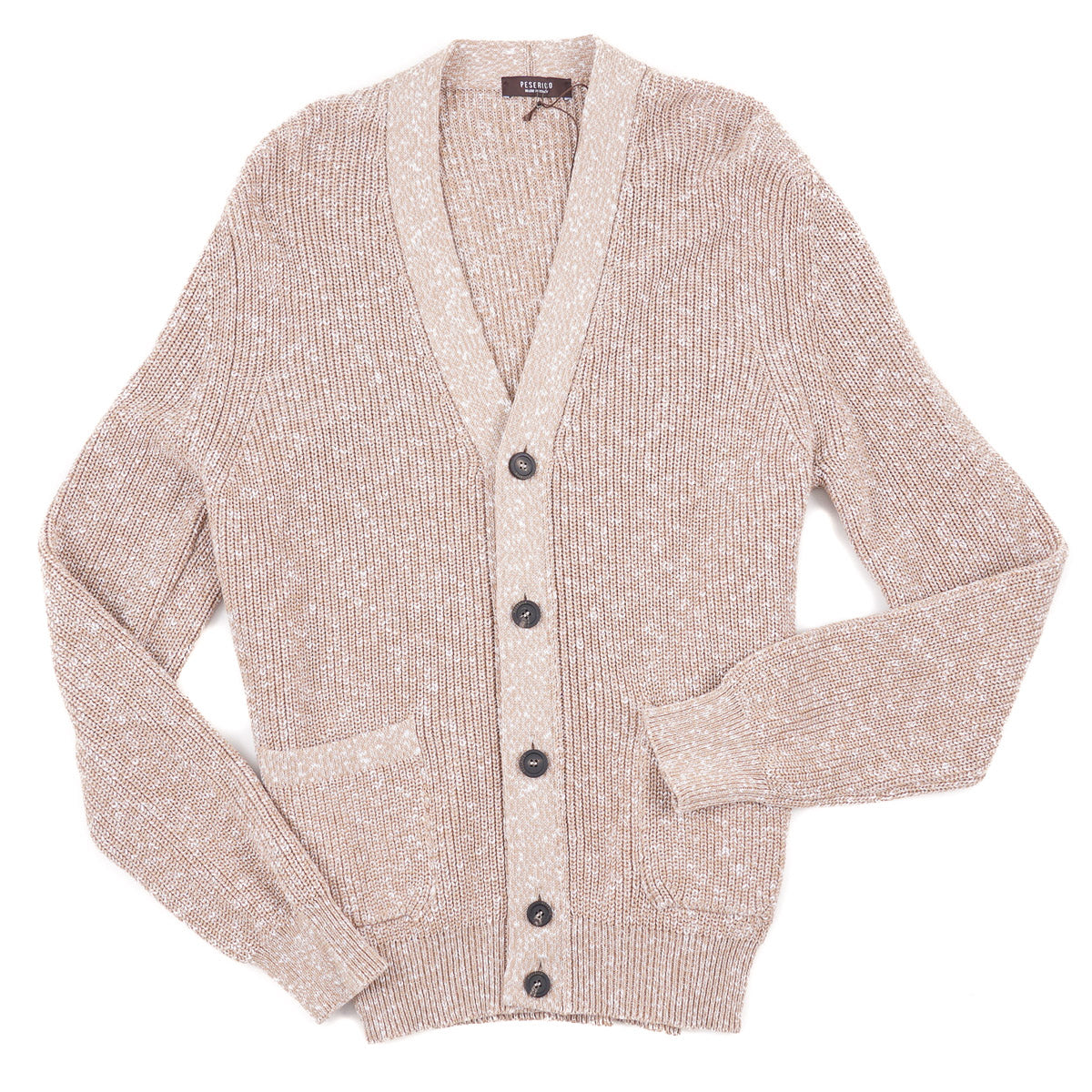Peserico Knit Cotton Cardigan Sweater - Top Shelf Apparel