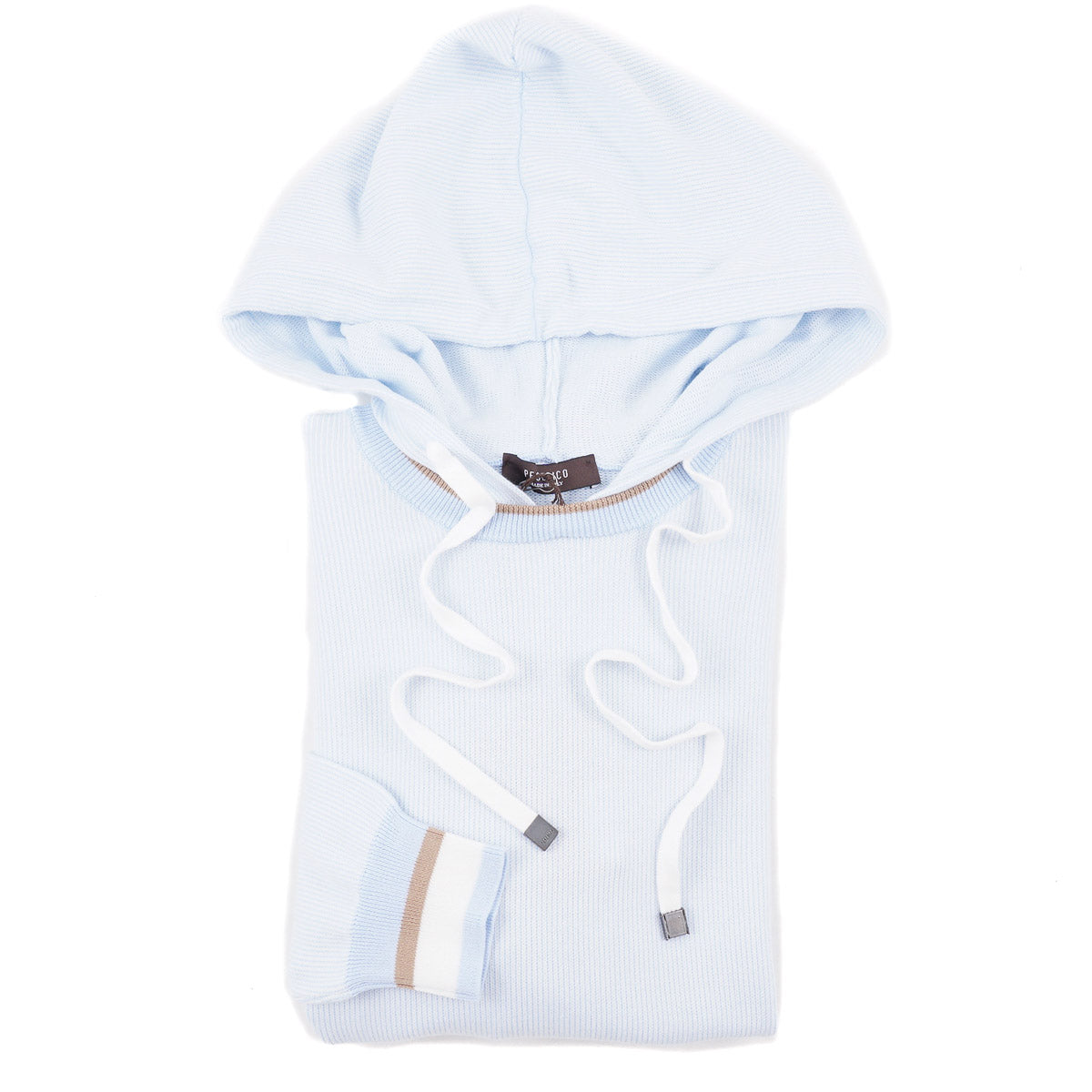 Peserico Hooded Knit Cotton Sweater - Top Shelf Apparel