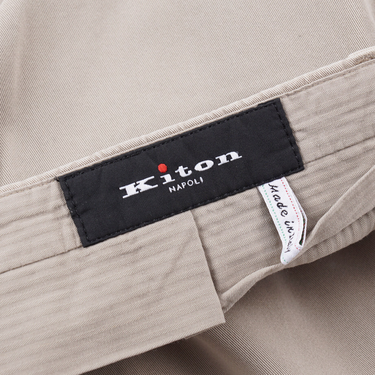 Kiton Stretch-Blend Casual Pants - Top Shelf Apparel