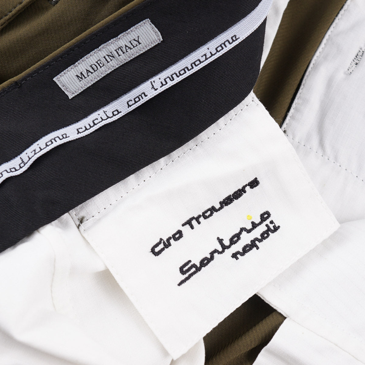 Sartorio Stretch Techno Nylon Cargo Pants - Top Shelf Apparel