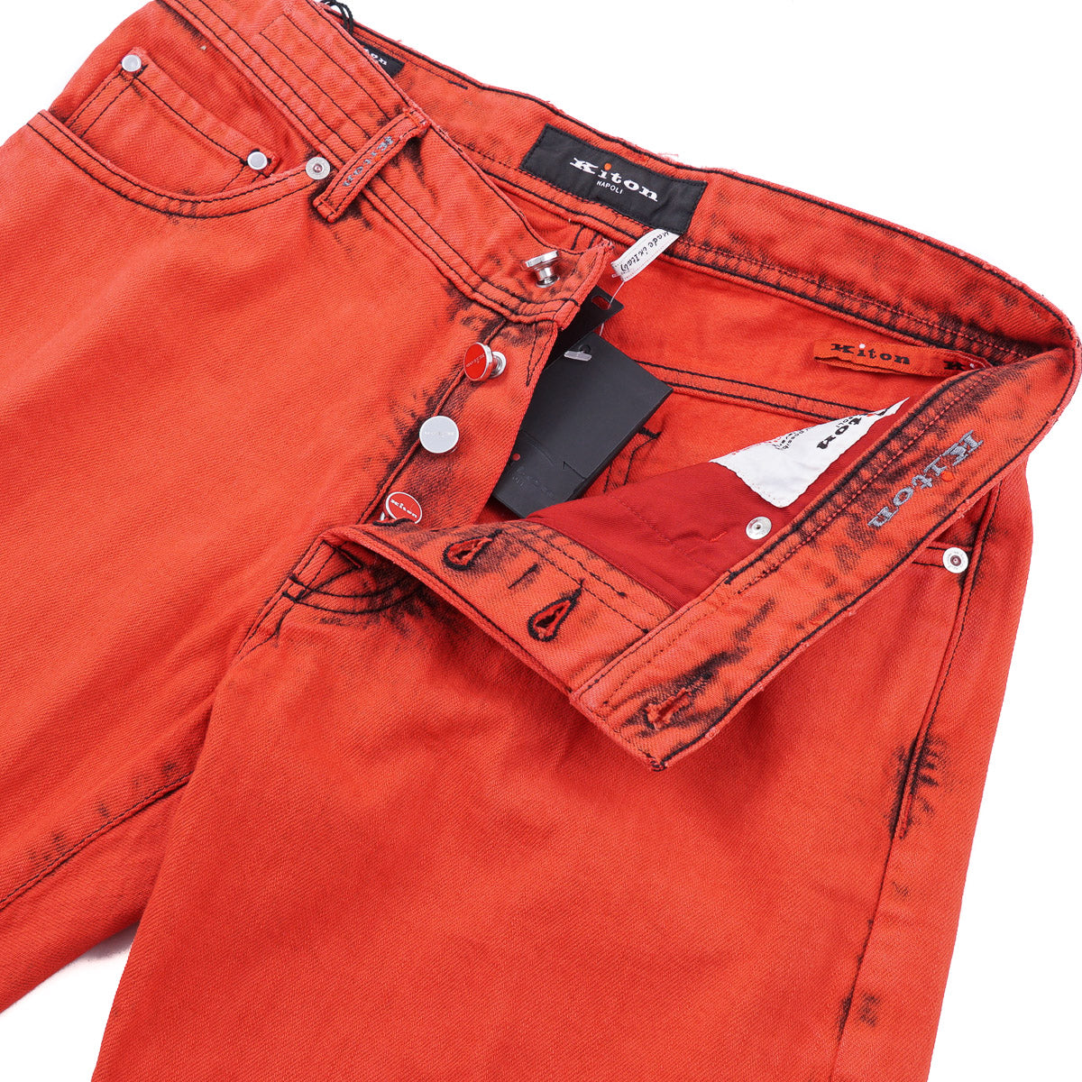 Kiton Special-Edition Overdyed Jeans - Top Shelf Apparel