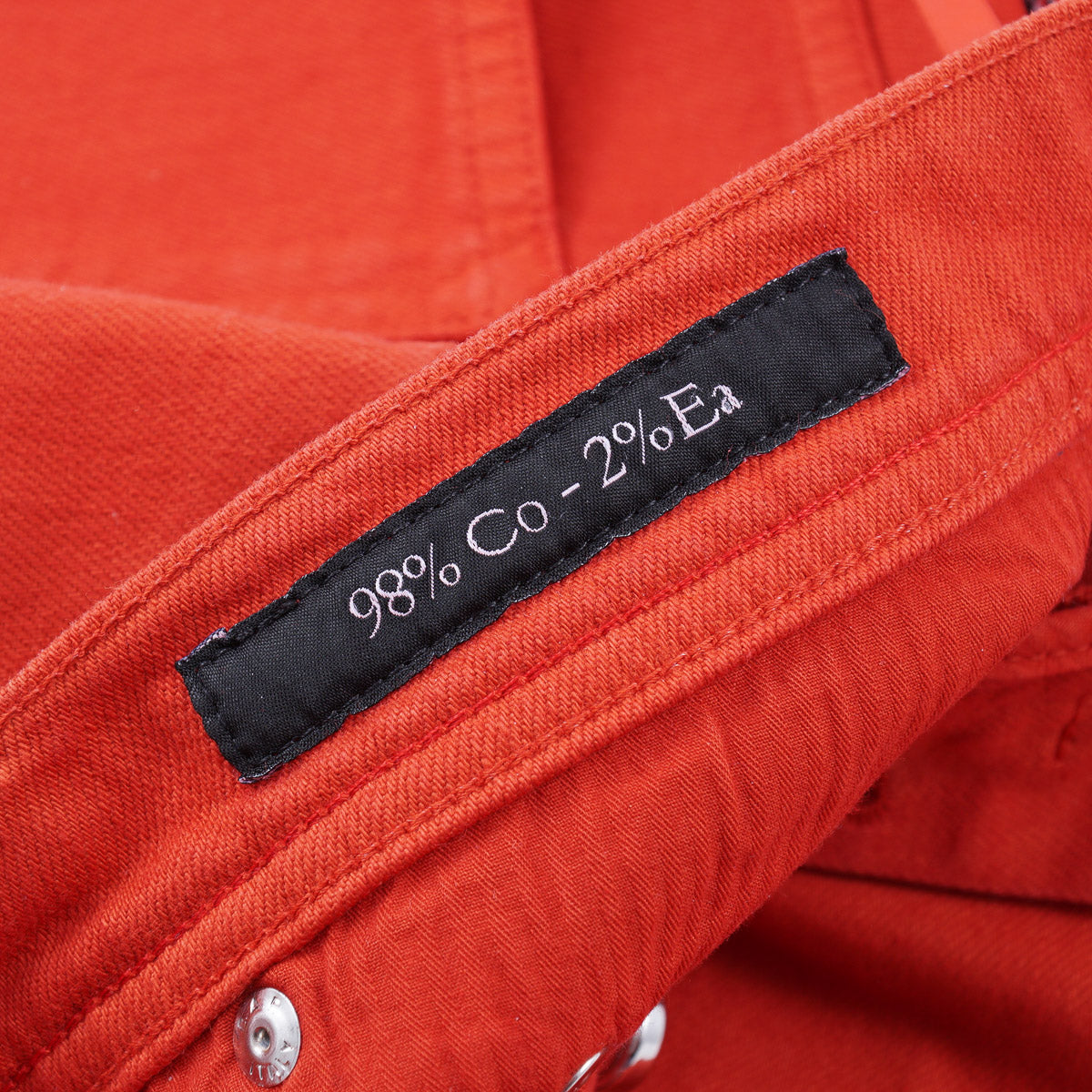 Kiton Red Stretch Denim Jeans - Top Shelf Apparel