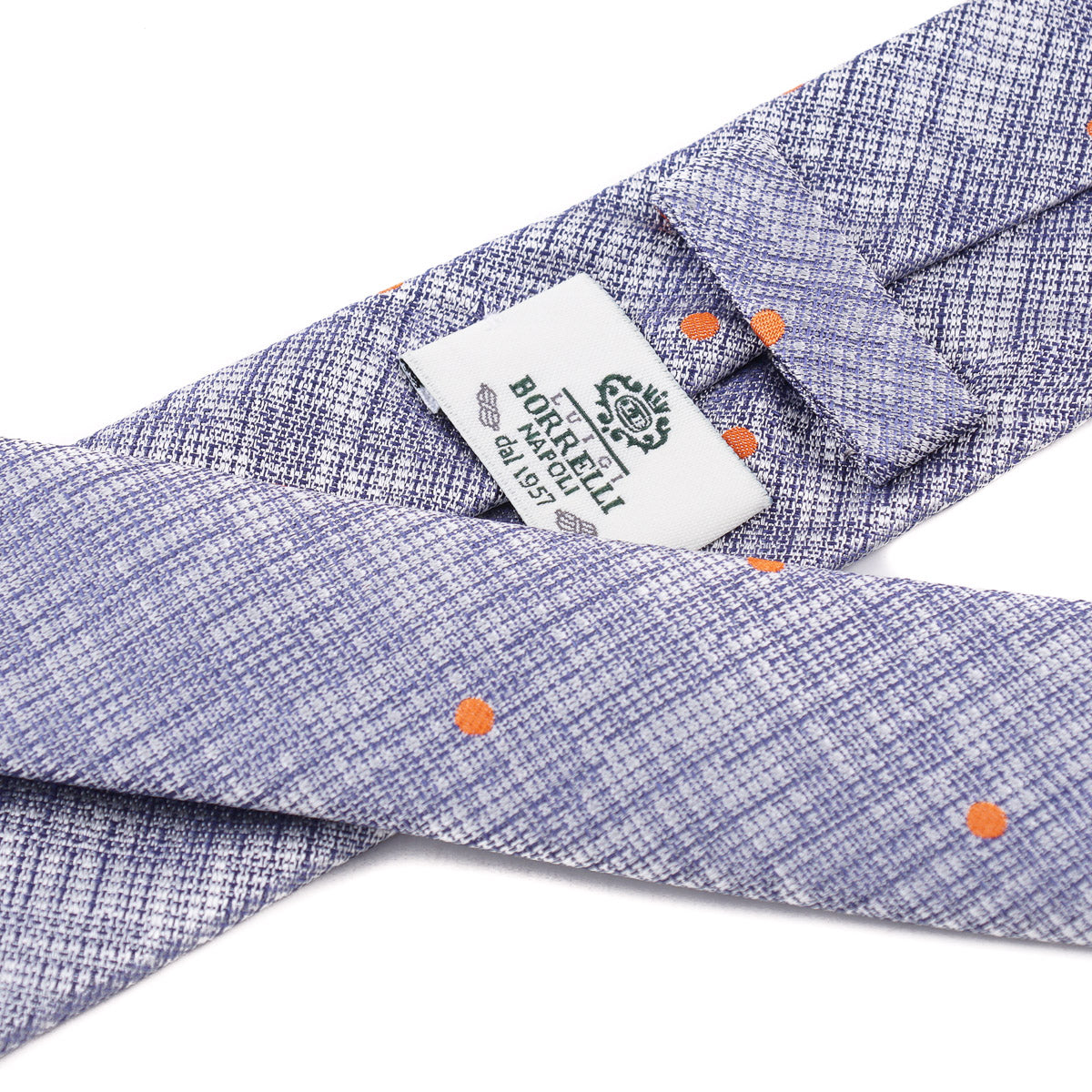 Luigi Borrelli Narrow-Width Silk Tie - Top Shelf Apparel