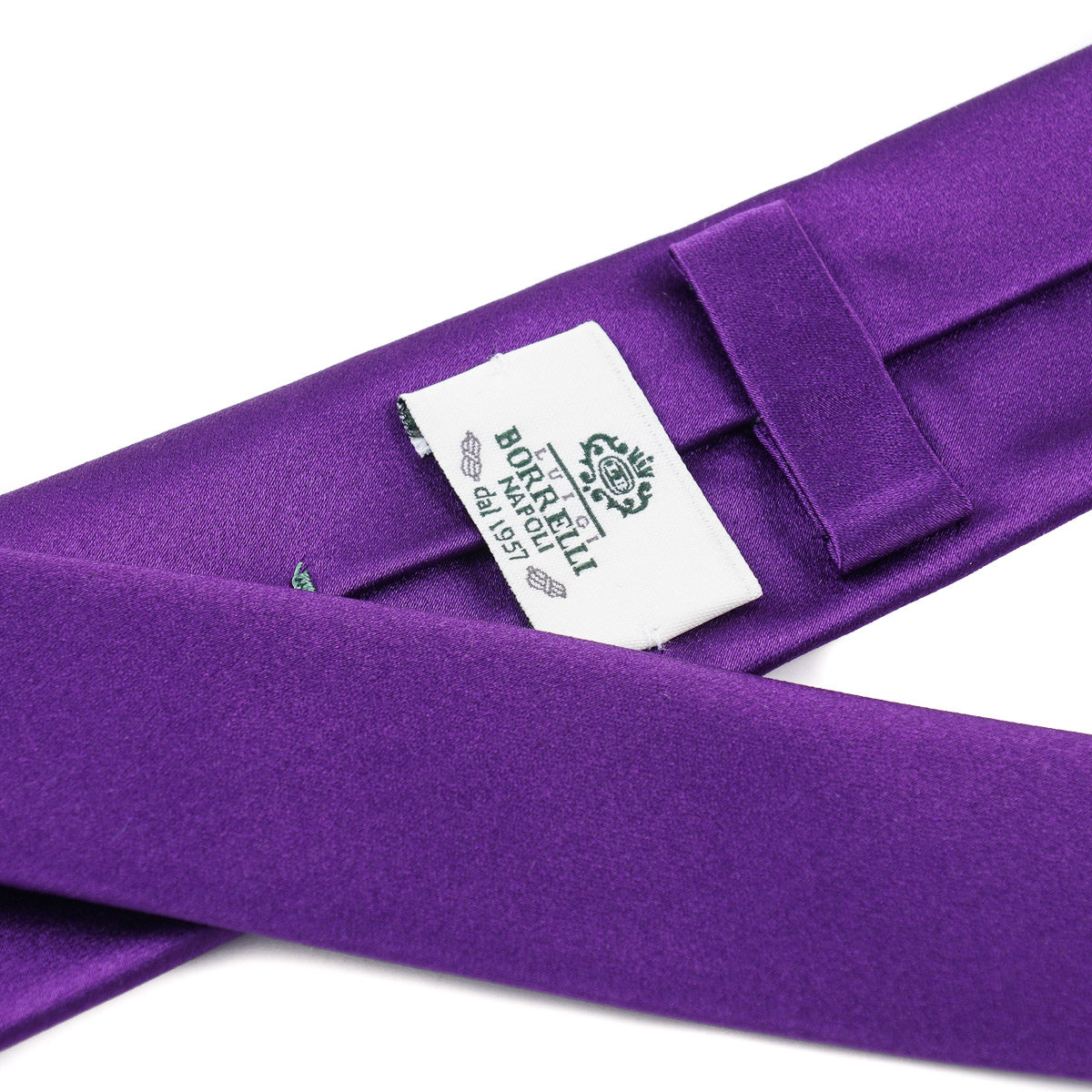 Luigi Borrelli Narrow-Width Silk Tie - Top Shelf Apparel