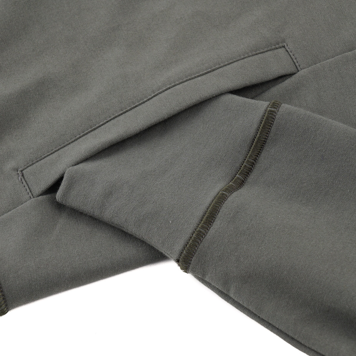 Kiton Cotton Sweatshirt with Graphic Print - Top Shelf Apparel