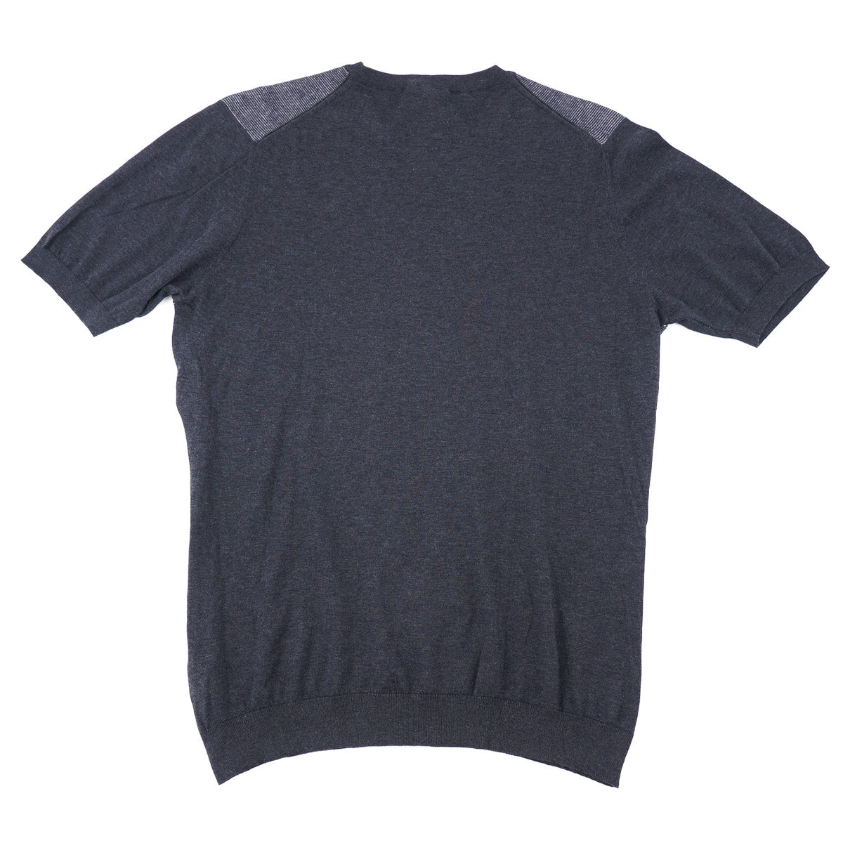 Kiton Short-Sleeve Knit Cotton Sweater - Top Shelf Apparel