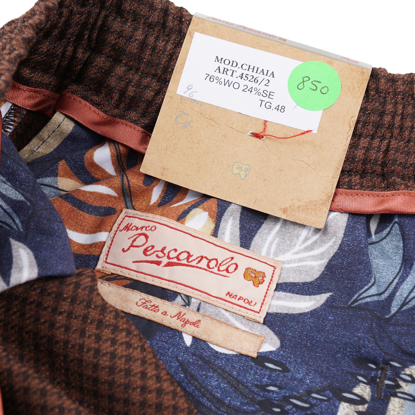 Marco Pescarolo Wool-Silk Jogger Pants - Top Shelf Apparel