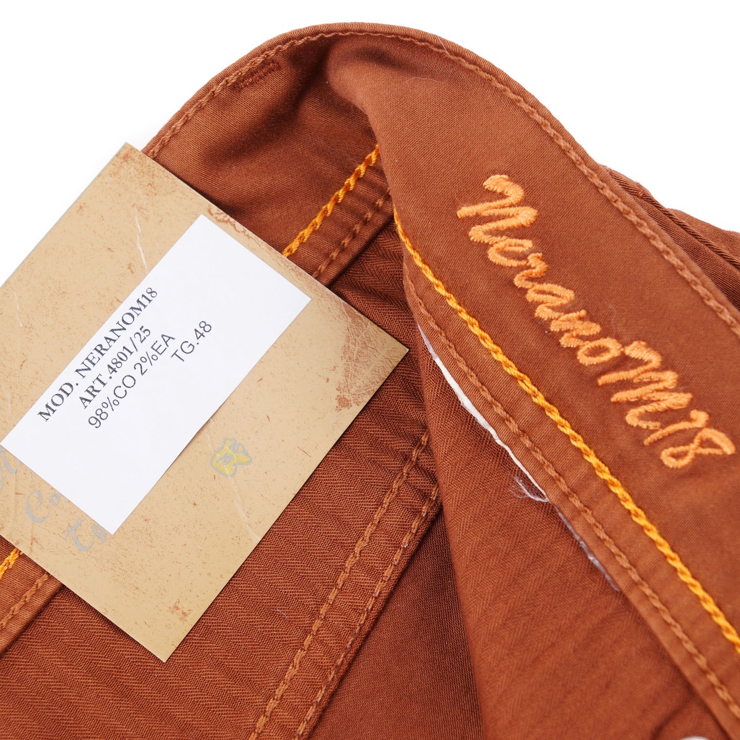 Marco Pescarolo Cotton 5-Pocket Pants - Top Shelf Apparel