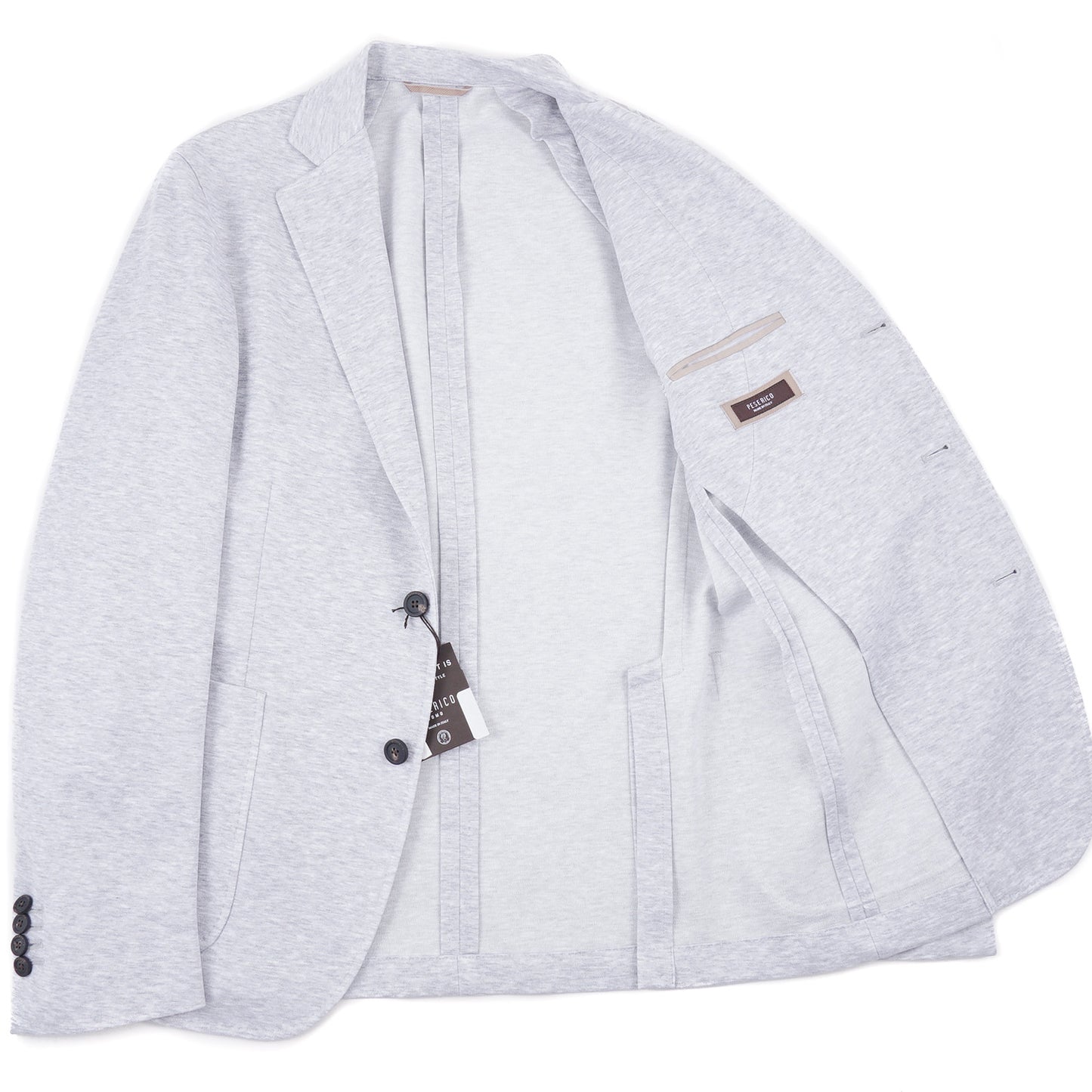 Peserico Slim-Fit Jersey Cotton Blazer - Top Shelf Apparel