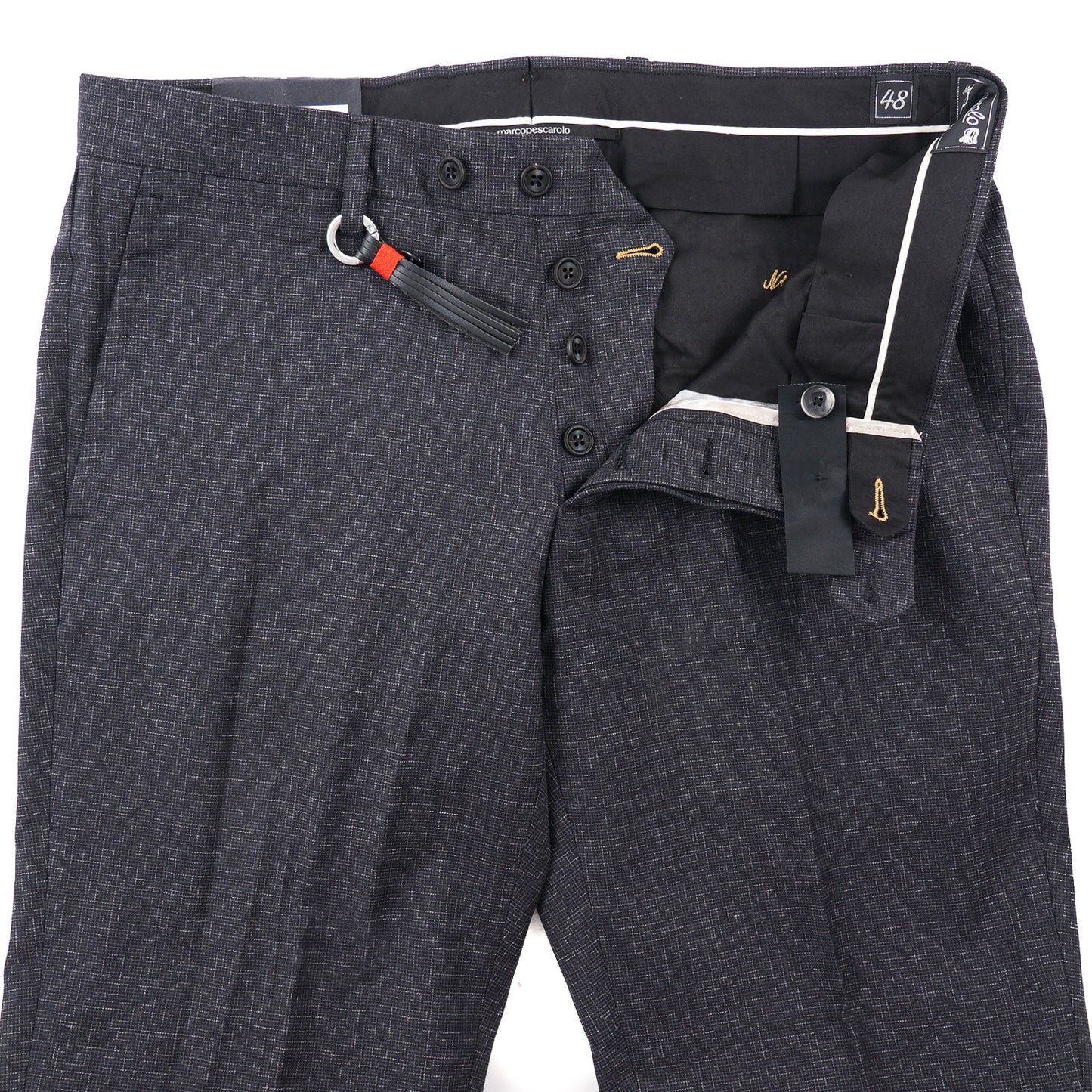 Marco Pescarolo Slim-Fit Wool Pants - Top Shelf Apparel