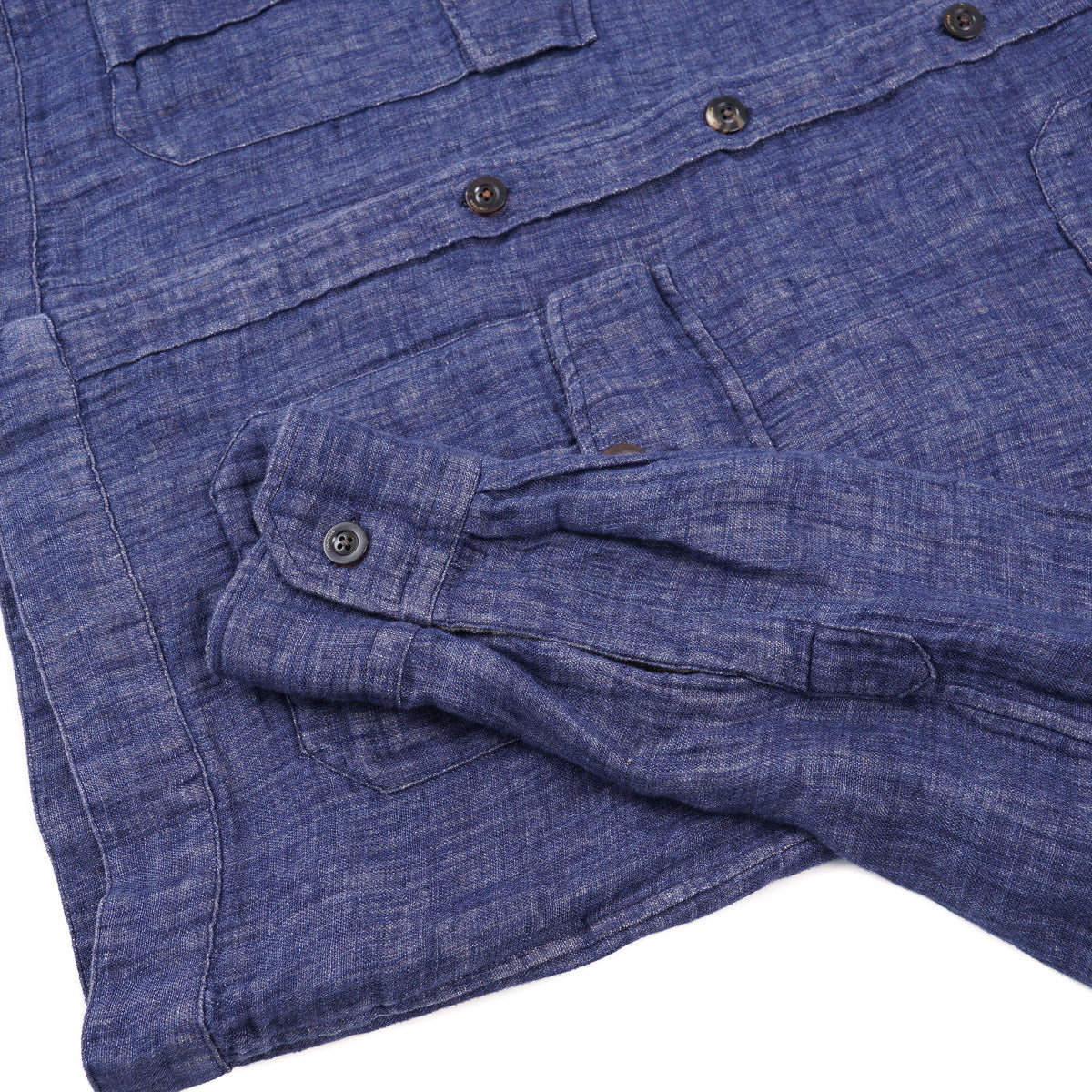 Boglioli Linen Sahariana Shirt-Jacket - Top Shelf Apparel