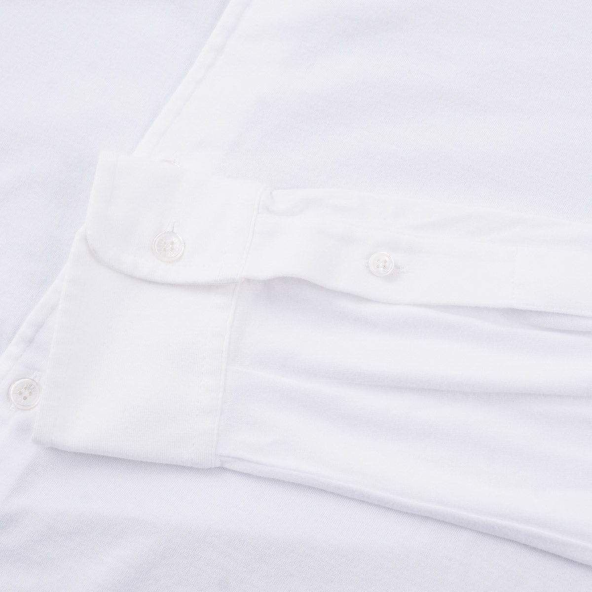Fedeli Jersey Cotton Button-Front Shirt - Top Shelf Apparel