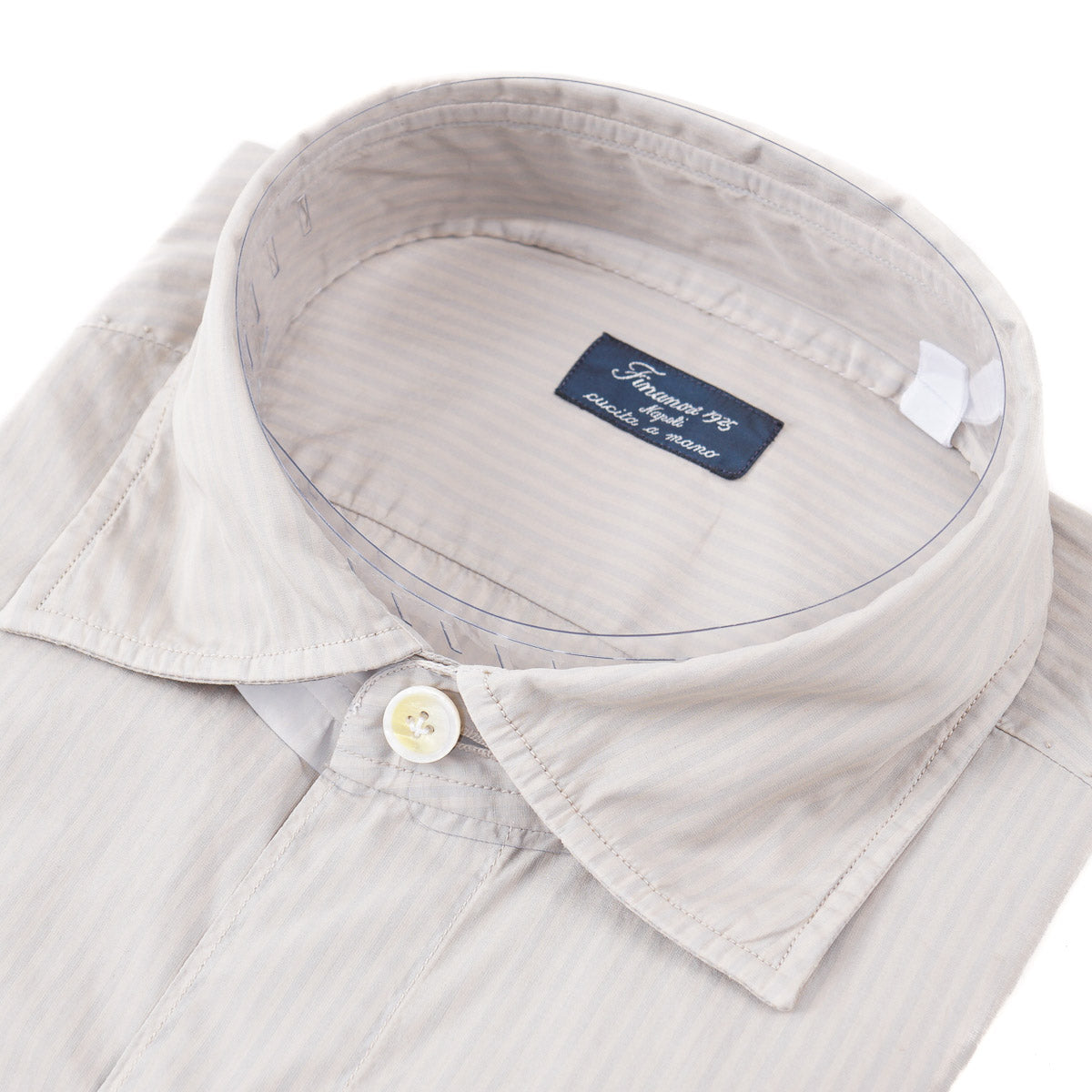 Finamore Lightweight Cotton Dress Shirt - Top Shelf Apparel