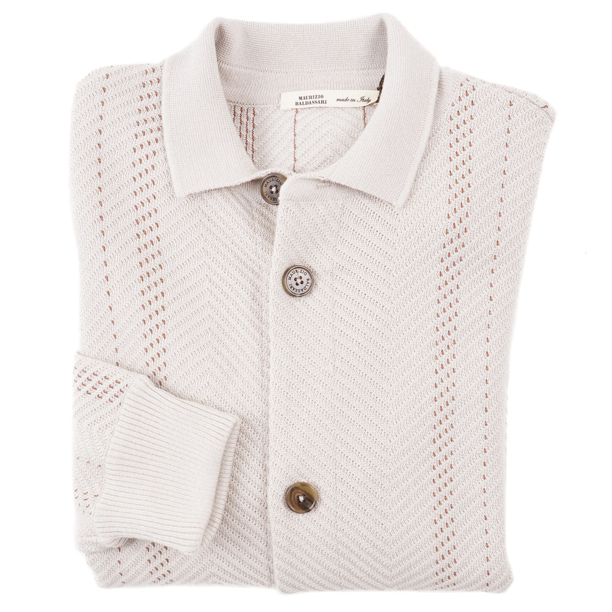 Maurizio Baldassari Knit Cardigan Sweater-Jacket