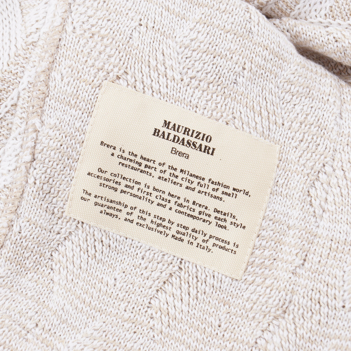 Maurizio Baldassari Knit Cardigan Sweater-Blazer
