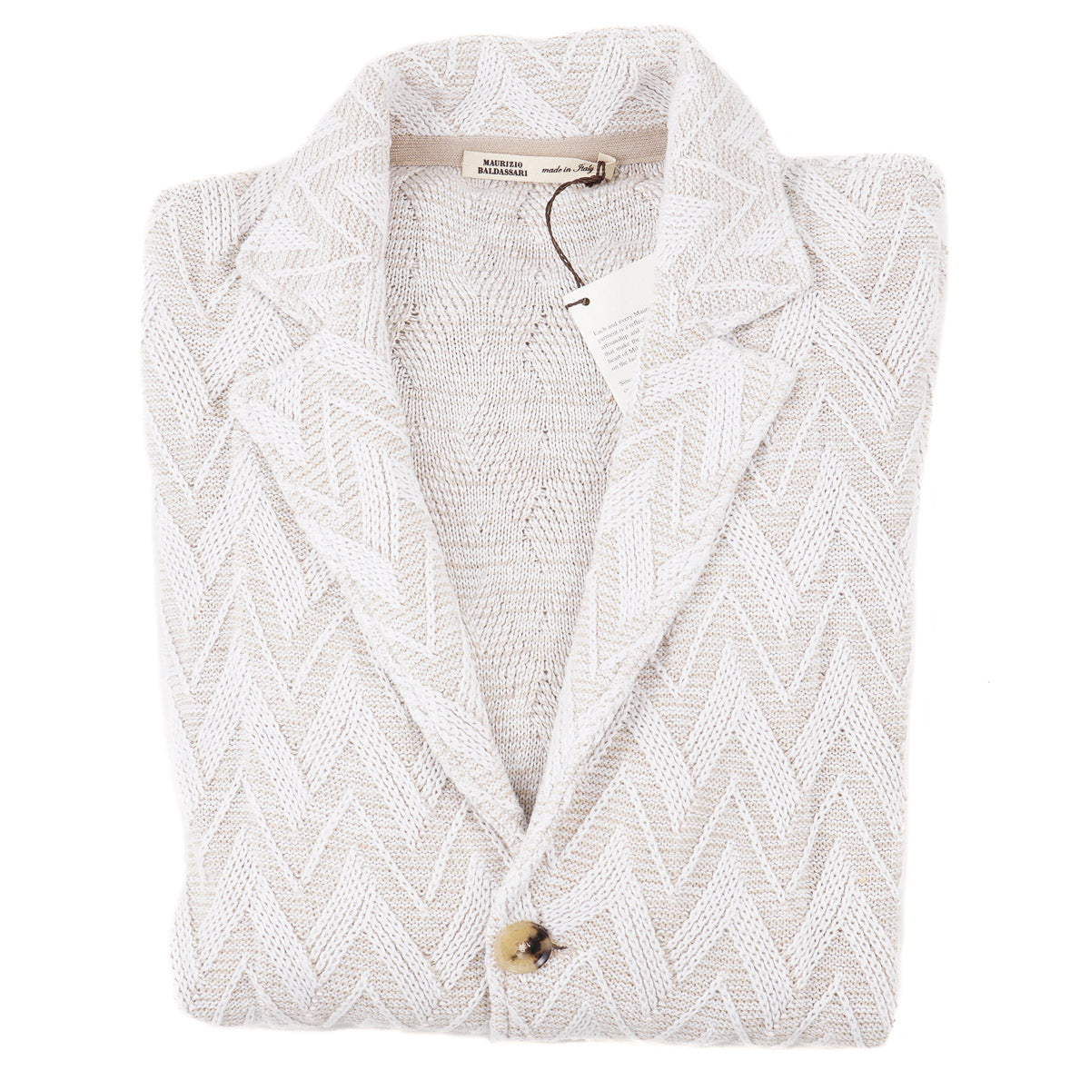 Maurizio Baldassari Knit Cardigan Sweater-Blazer