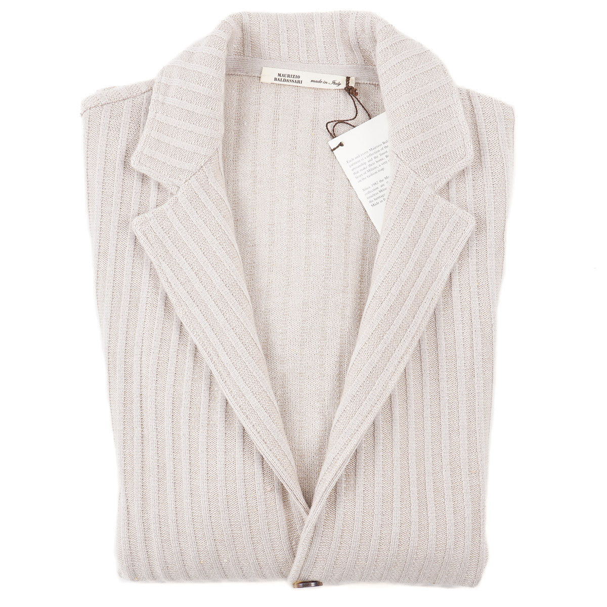 Maurizio Baldassari Knit Cardigan Sweater-Blazer - Top Shelf Apparel