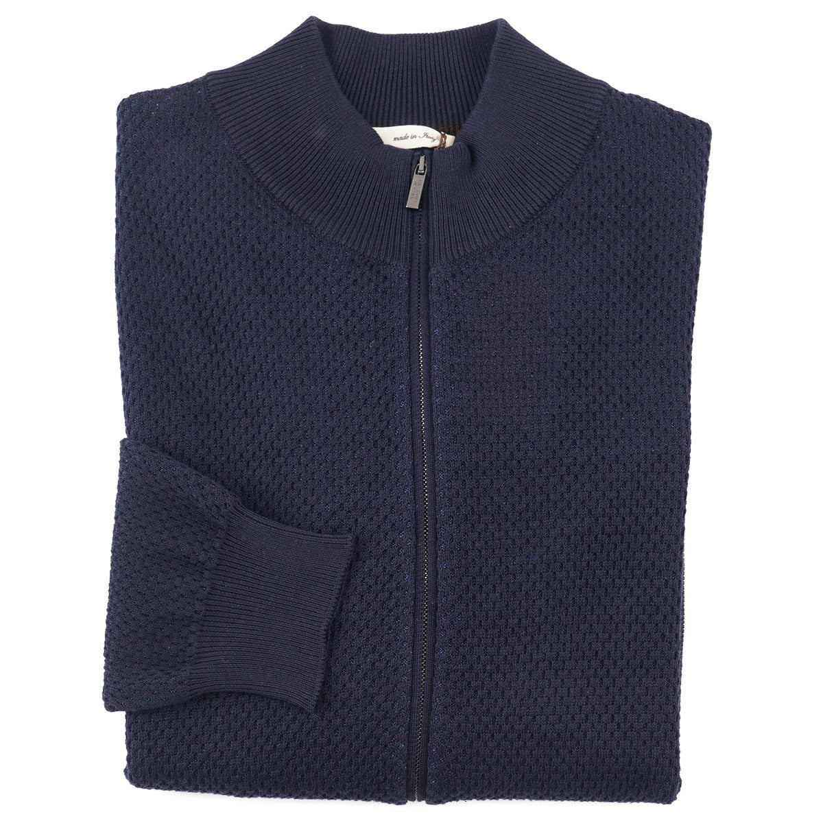 Maurizio Baldassari Full-Zip Cardigan Sweater - Top Shelf Apparel