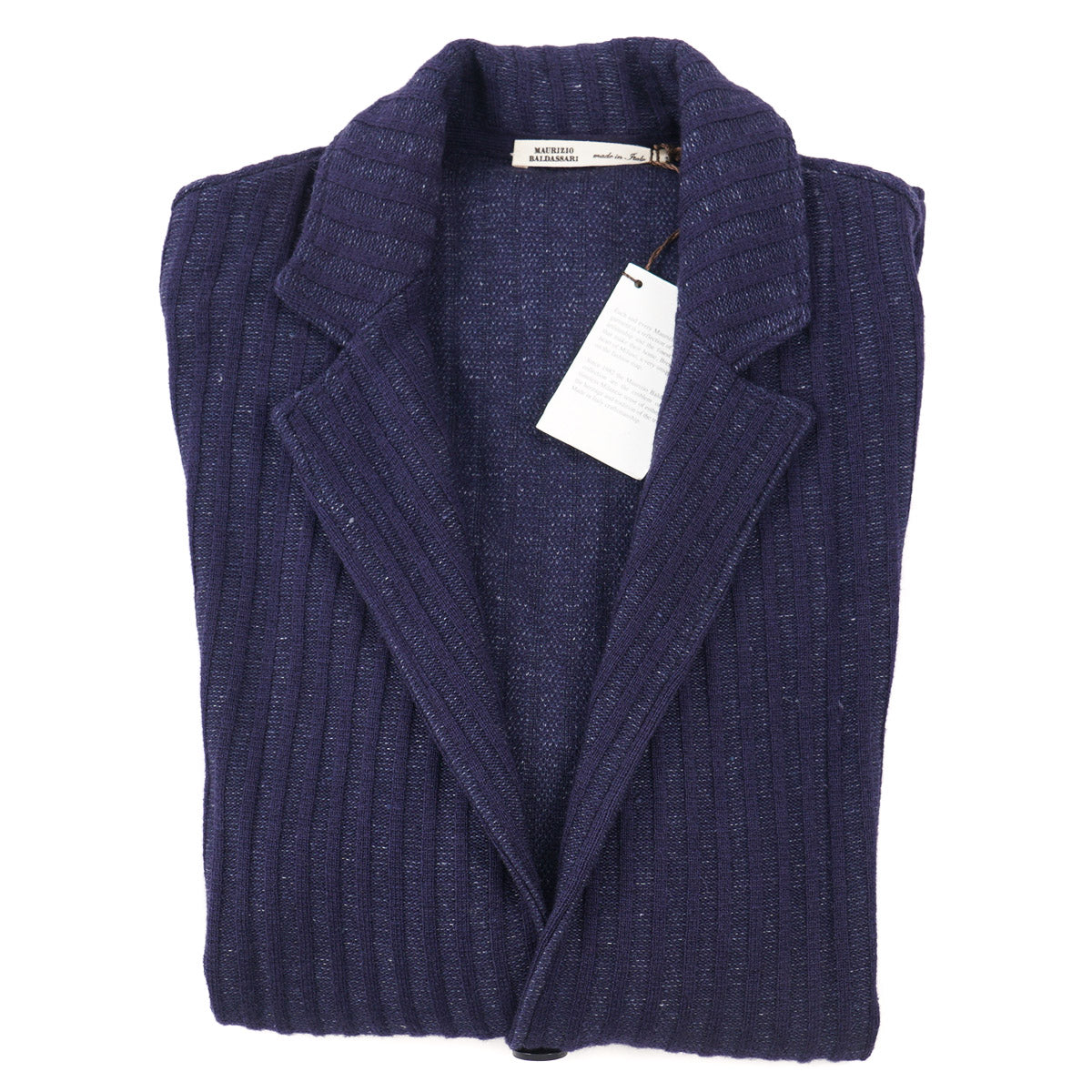Maurizio Baldassari Knit Cardigan Sweater-Blazer - Top Shelf Apparel